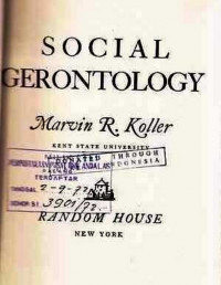 Social Gerontology