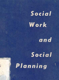 Social Work And Social Planning