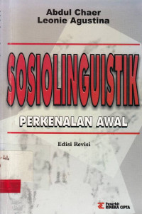 Sosiolinguistik : Perkenalan Awal Edisi Revisi