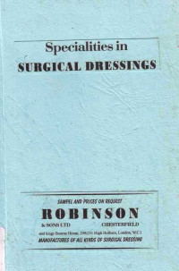 Specialities in Surgical Dressings