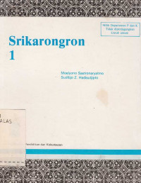 Srikarongron 1 / Moelyono Sastronaryatmo