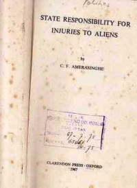 State Responsibility for Injuries to Aliens