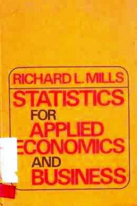 Statistics For Applied Economics And Business