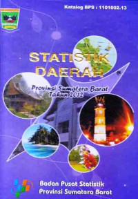 Statistik Daerah Provinsi Sumatera Barat Tahun 2012