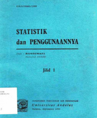 Statistik Dan Penggunaanya Jilid 1