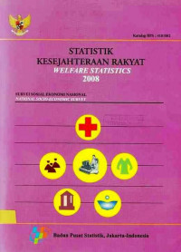 Statistik Kesejahteraan Rakyat Welfare Statistics 2008