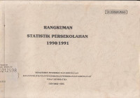 Statistik Persekolahan SKKP 1990/1991