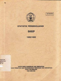 Statistik Persekolahan SKKP 1992/1993