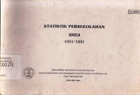 Statistik Persekolahan SMEA 1991/1982