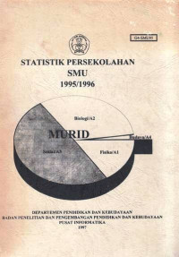 Statistik Persekolahan SMU 1995/1996