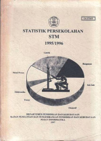 Statistik Persekolahan STM 1995/1996