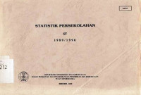 Statistik Persekolahan ST 1989/1990