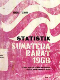 Statistik Sumatera Barat 1968