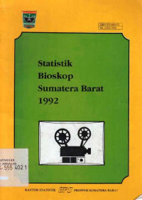 Statistik Bioskop Sumatera Barat 1992