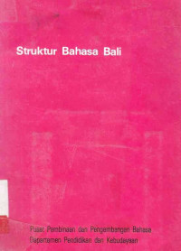 Struktur Bahasa Bali