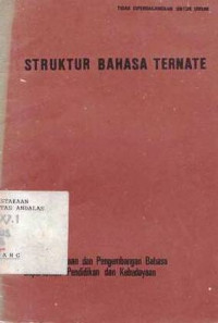 Struktur Bahasa Ternate