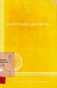 STRUKTUR Sastra Lisan Mandar