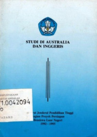 Studi Di Australia Dan Inggeris