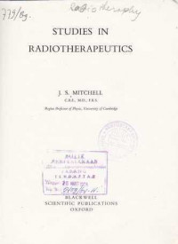 Studies In Radiotherapeutics