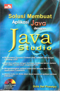 Solusi Membuat Aplikasi Java dengan java Studio