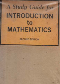 Study Guide for introduction to Mathematics