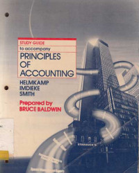 Study Guide to Accompany Principles of Accounting : Helmkamp Imdieke Smith