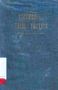 Successful Trial Tactics