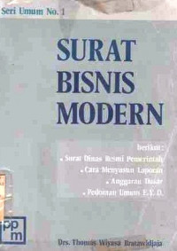 Surat Bisnis Modern