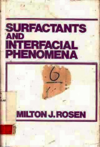 Surfactants And Interfacial Phenomena