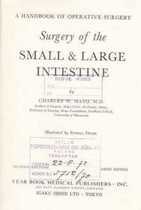 Surgery Of The Small and Large Intestine