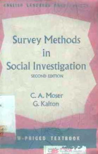 Survey Methods in Social Investigastion