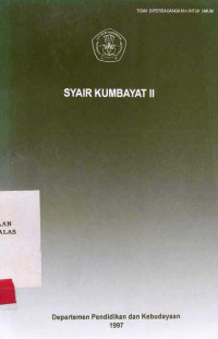 Syair Kumbayat II / Muhammad Jaruki;Mardiyanto