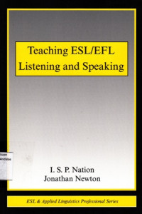 Teaching Esl/Efl Listening and speaking