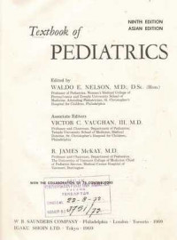 TEXTBOOK of Pediatrics 9th ed