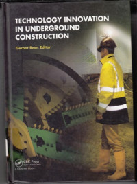 Technology Innovation In Underground Construction