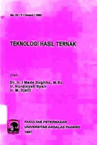 Teknologi Hasil Ternak