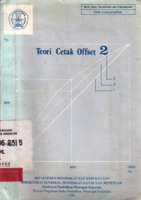 Teori Cetak Offset 2 : R.J. Soetarno; Tamno Sediono