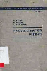 TheFoundamental Constants of Physics