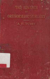 The Advance Of Orthopaedic Surgery