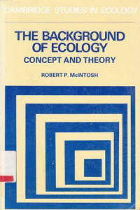 The Background Of Ecology  Concept And Theory