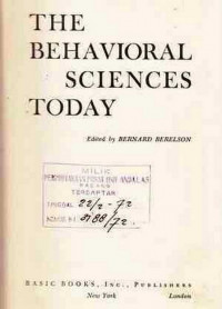 The Behavioral Sciences Today