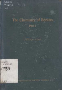 The Chemistry of Borates Part 1