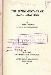 The Fundamentals Of Legal Drafting