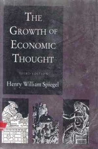 The Growth Of Economic Thought