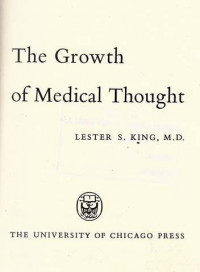 The Growth Of Medical Thought