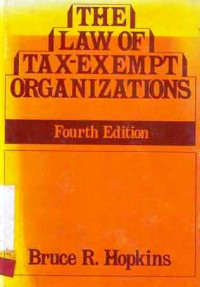 The Law of Tax-Exempt Organizations