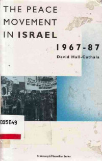 The Peace movement in Israel 1967-87