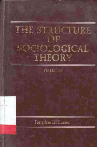 The Structure Of Sociological Theory