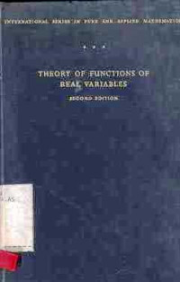 The Theory of Functions of Real Variables