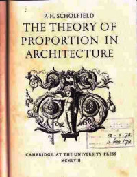 The Theory of Proportion in Architecture